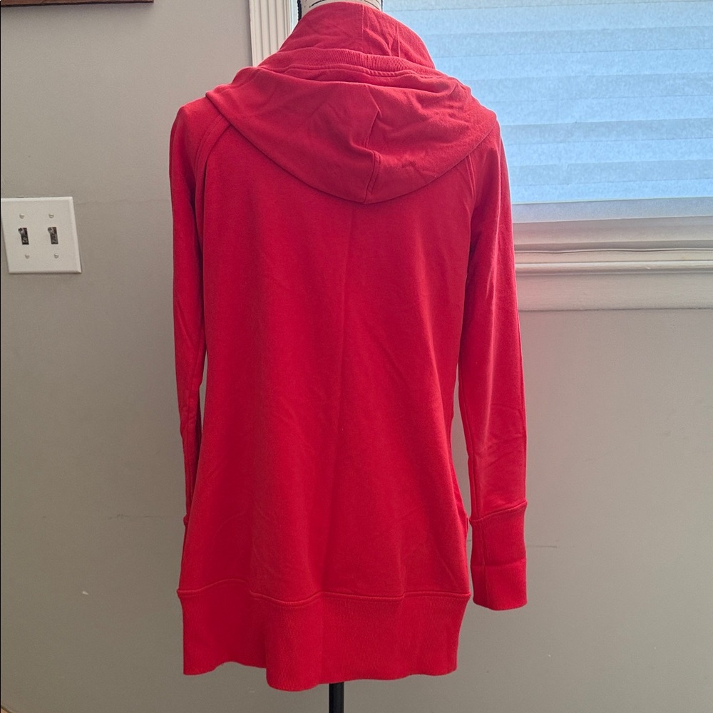 Garage Red Zip-Up Hoodie - Picture 4 of 14